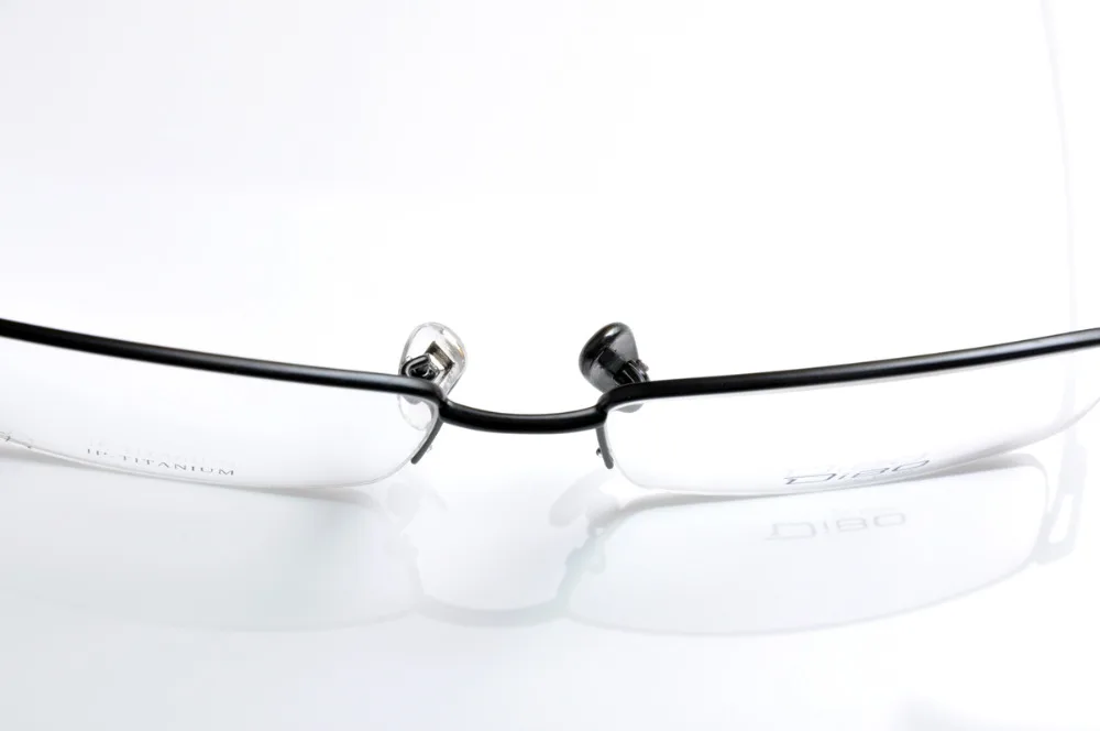 Серые титановые очки Deding в форме сердца носоупоры Almofadas DD1007|glasses nose pad|titanium glassesnose