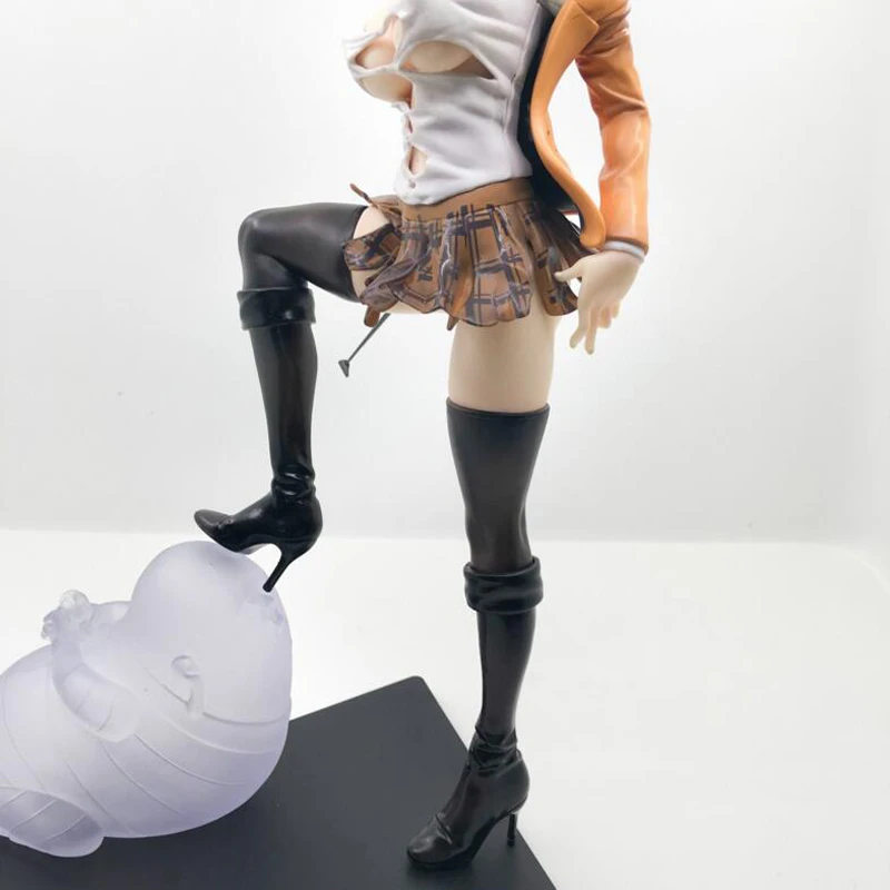 Сексуальная фигура аниме Prison School Meiko Shiraki сексуальные фигурки ПВХ Коллекция Модель игрушки brinquedos подарок
