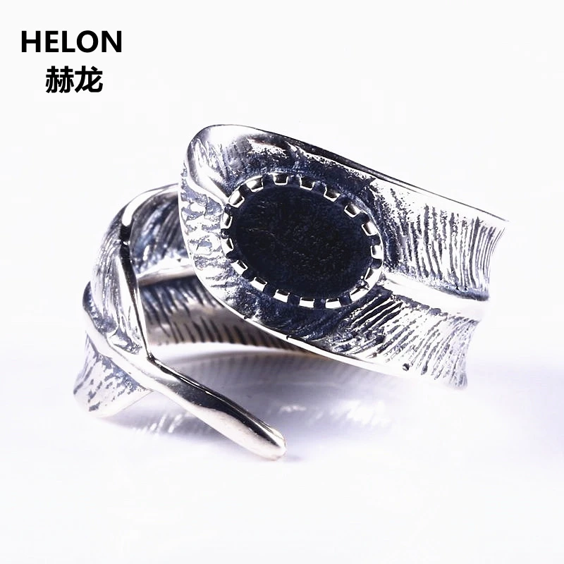 Обручальное кольцо из стерлингового серебра 925 пробы с полукреплением 5x7 мм