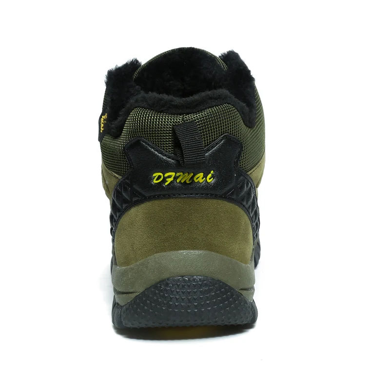 FEVRAL/новый стиль зимние модные мужские ботинки отличное качество теплые плюшевые