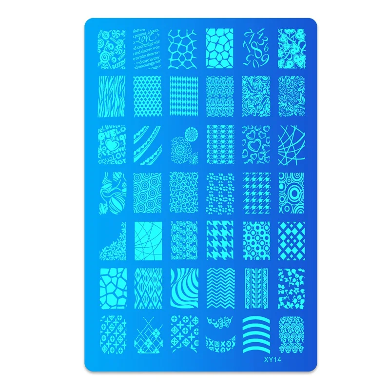 Biutee шаблон штамповочных плит для ногтей кружева цветок животных дизайна