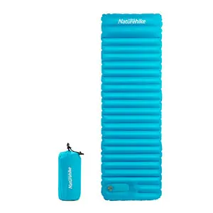 Naturehike открытый Push надувной коврик Отдых на природе палатка открытый конверт Водонепроницаемый коврик для пикника складной матрас NH18Q001-D