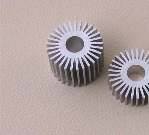 5 шт. светодиодный радиатор Подсолнух алюминиевый сплав круглый светильник