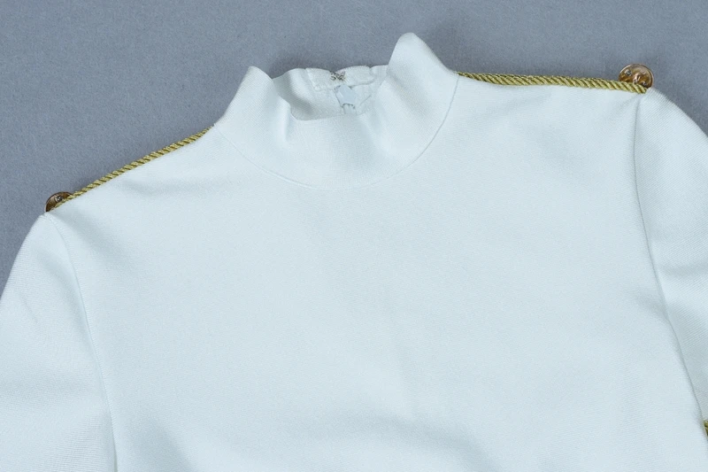 INDRESSME, новинка, женское облегающее сексуальное Бандажное платье, короткий рукав, стоячий ворот, ампир, мини платье, для девушек, Клубные, вечерние, модные платья