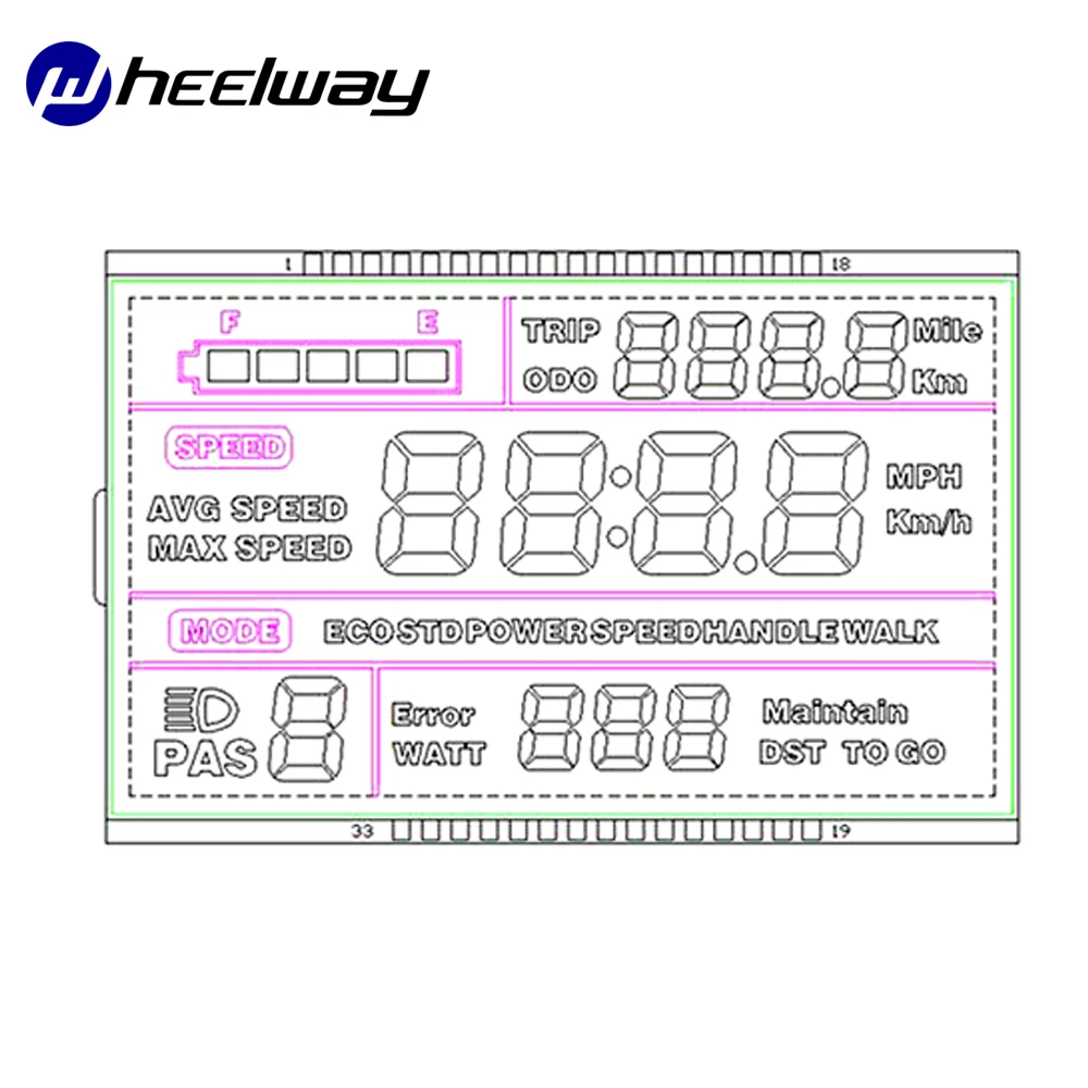 24V36V48V350W500W800W1000W электровелосипеда Электрический велосипед аксессуары электровелосипеда контроллер электровелосипеда с ЖК-дисплеем SW900