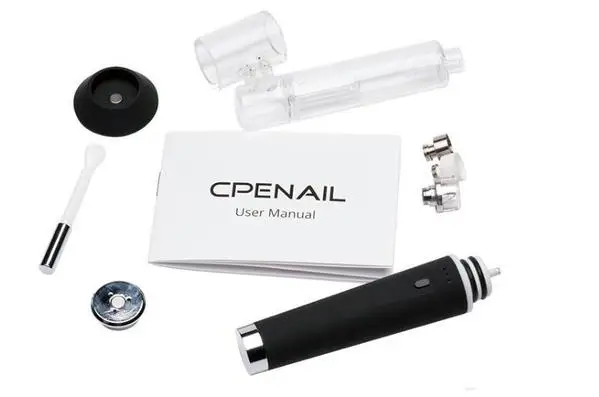 Portable Dab Rig For Wax E Nail Kit Ceramic Quartz Titanium 1100mAh Battery Electric Pen With Glass Water Pipe |