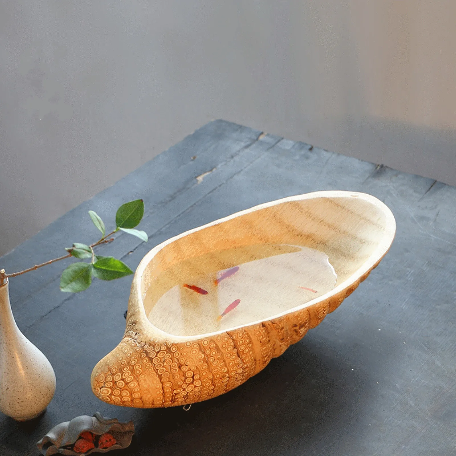 Бамбуковый корень platedry фруктовый поднос коробка для хранения домашних сушеных