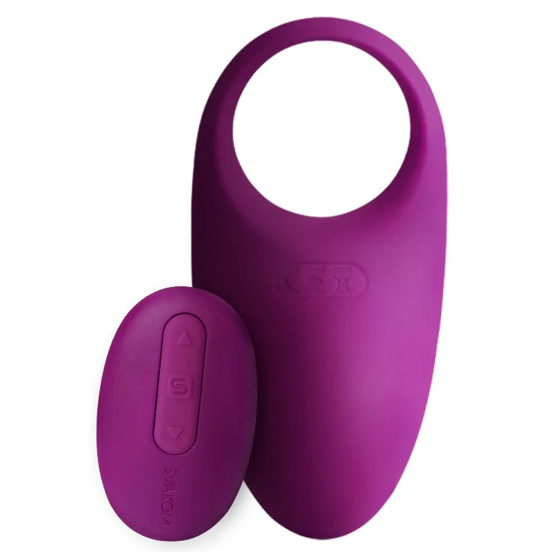 SVAKOM Smart Remote Control вибрационный кольцо аккумуляторная силиконовое для Пениса Петух