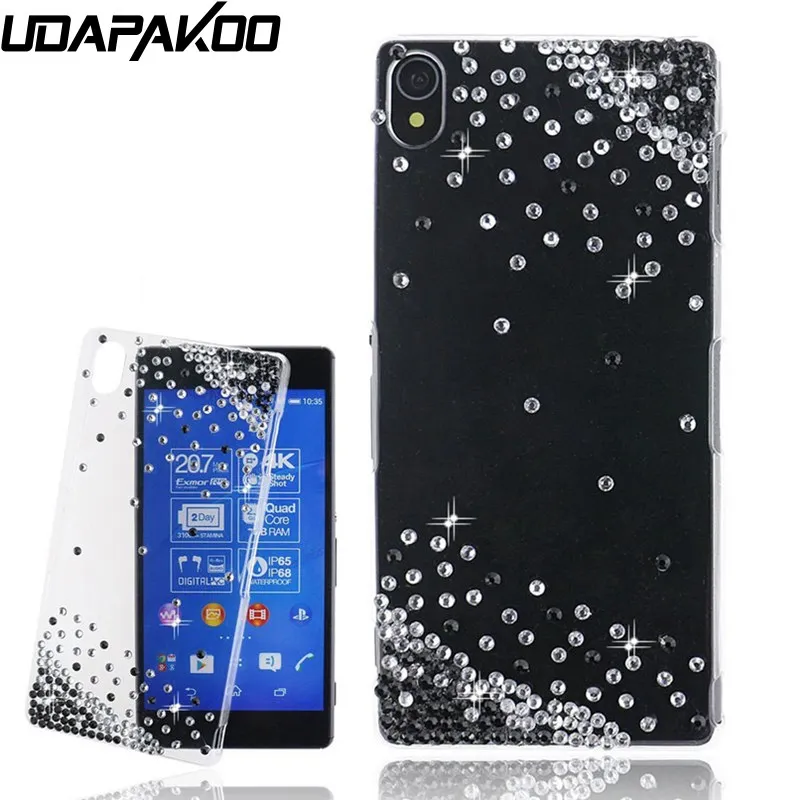 Udapakoo роскошный 3d чехол для Sony Xperia Z5/M2 Aqua/Z2/E4/M4 Aqua/M5/T3/XZ XZ2 Премиальный кристалл со