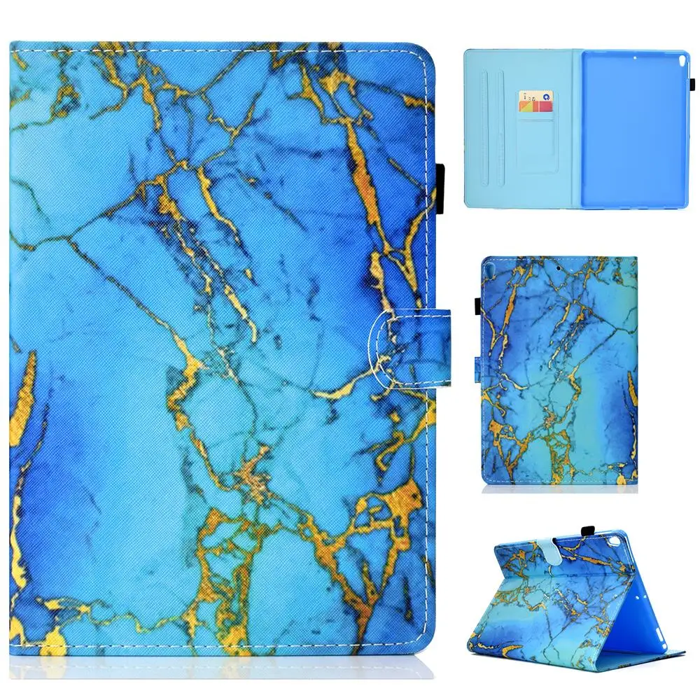 Модный чехол из искусственной кожи с мультяшным рисунком для Apple iPad Pro 10 5 A1701 1709