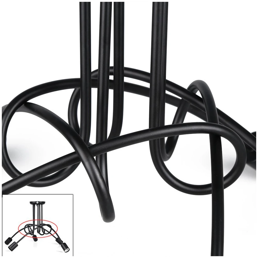 Новый Винтажный промышленный Лофт люстра потолочный светильник с 5 огнями