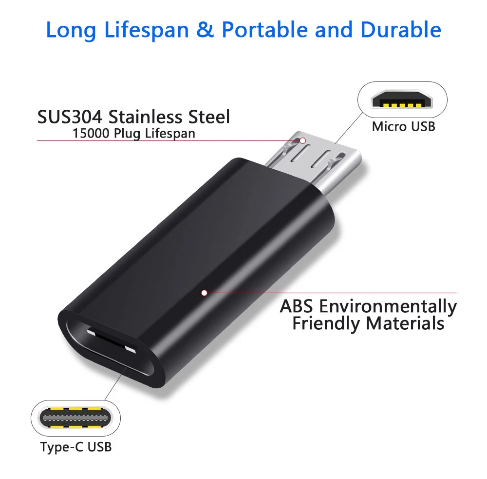 NYFundas usb c к micro usb адаптер для samsung Galaxy S7 S6 edge huawei honor 8x Xiaomi Redmi Note 5 6 Pro 4 3 LG type-C кабель