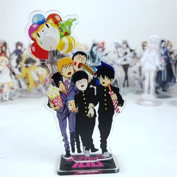 10 Аниме толпа Psycho 100 Mobu Saiko Hyaku Reigen Arataka Kageyama Shigeo Косплей стенд фигурка модель акриловый стол Декор подарок - Цвет: 10