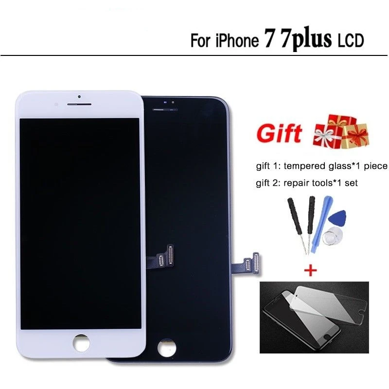AAAA качественный ЖК экран для iPhone 7 Plus сенсорный дисплей дигитайзер Замена экранов
