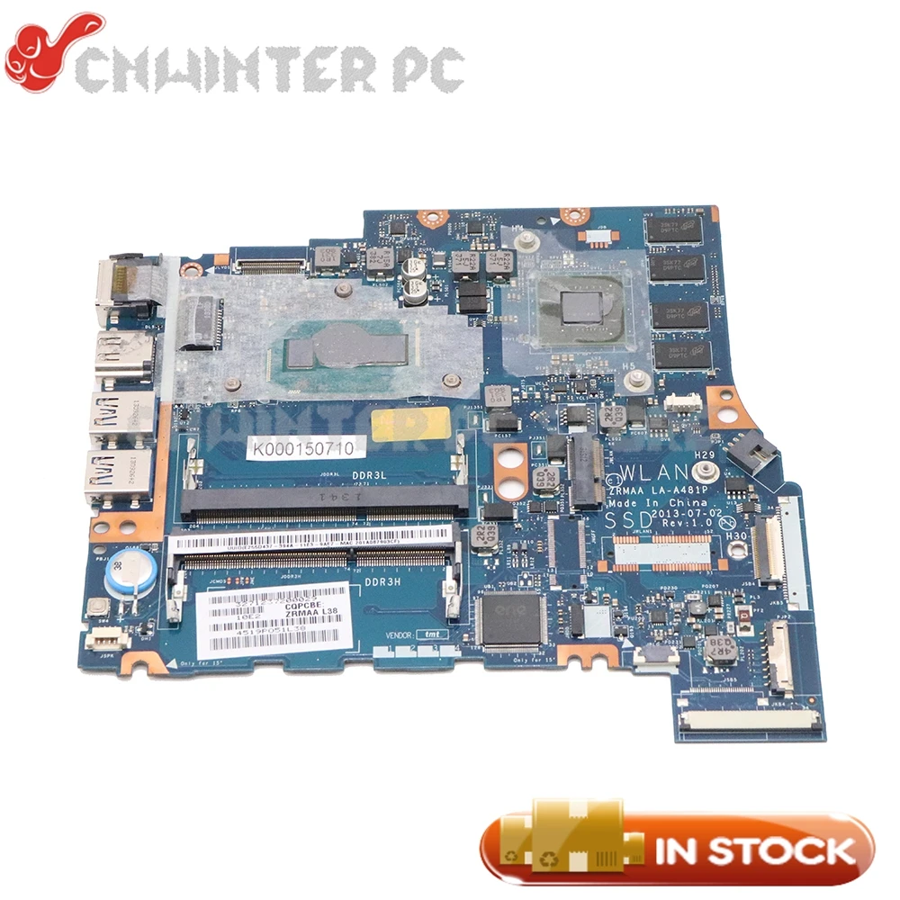 

NOKOTION K000150710 LA-A481P для Toshiba Satellite M40 M40-A Материнская плата ноутбука 14 дюймов I5-4200U ЦП DDR3L GT740M графика