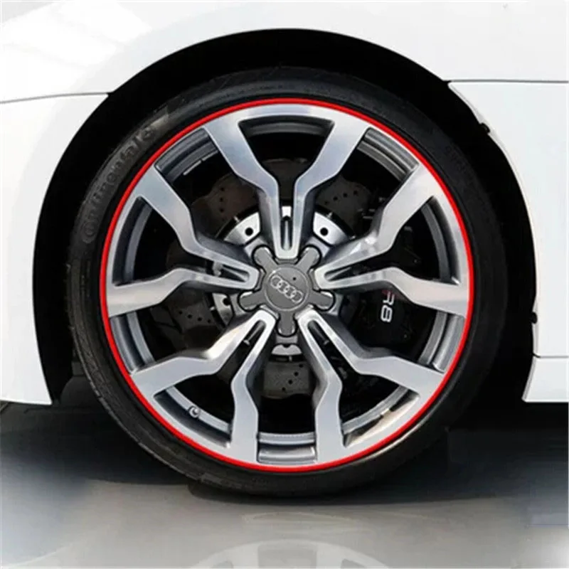 Car Wheel Hub Decorative Strip Auto Rim/Tire Protection for Nissan Teana X-Trail Qashqai Livina Sylphy Tiida Sunny March Murano |