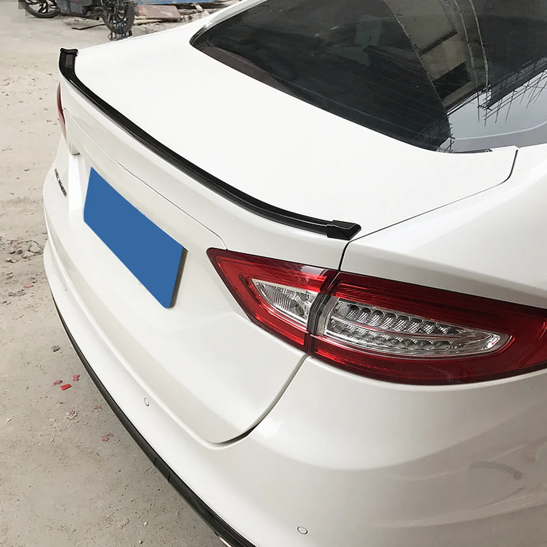 DIY Refit Spoiler 1.5M Car-Styling 5D Carbon Fiber Spoilers Styling Trunk Lip |