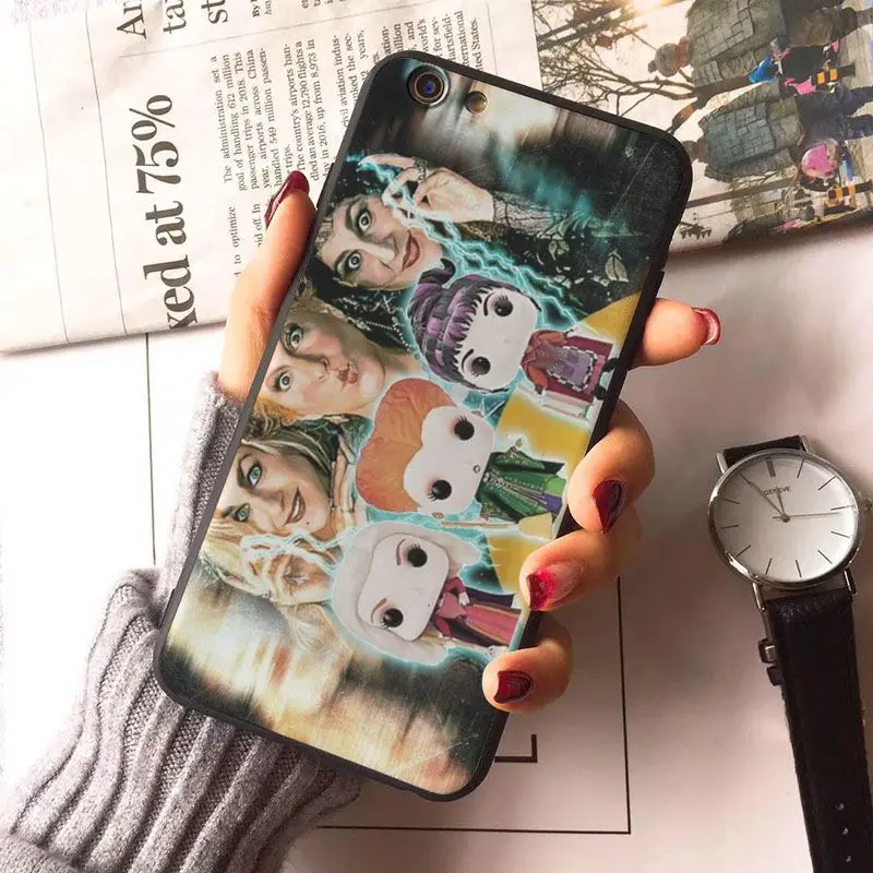 Персональный чехол для телефона MaiYaCa hocus pocus iphone 5s 5c SE 6s 6plus 7 8X8plus|Чехлы-накладки| |