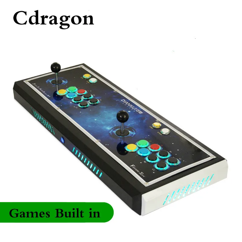 Cdragon двойной джойстик игровая консоль аркадная палка видео игра контроллер ПК USB 2