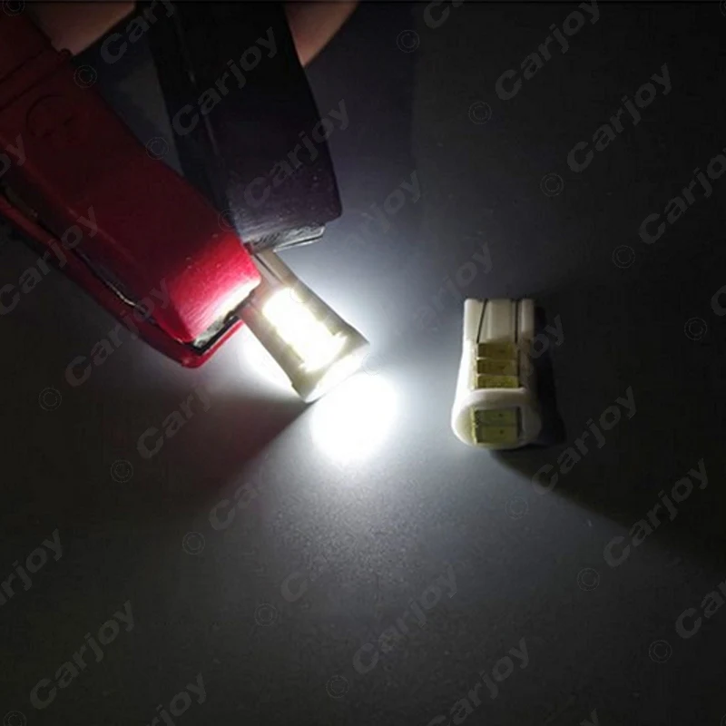 LEEWA 4 шт. супер белый 194 168 W5W T10 керамический 5730 8SMD 2 Вт клиновидсветильник боковой