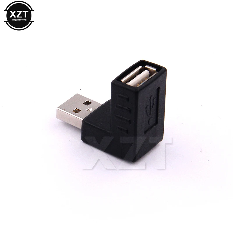 1 шт. 90 градусов прямоугольный USB 2 0 конвертер Папа-мама разъем для ноутбука ПК под