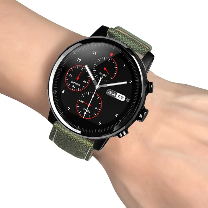 20mm Leather Strap for Huami Amazfit Bip Youth Version Smart Watch Bracelet Band Replacement Smartwatch Accessories | Электроника
