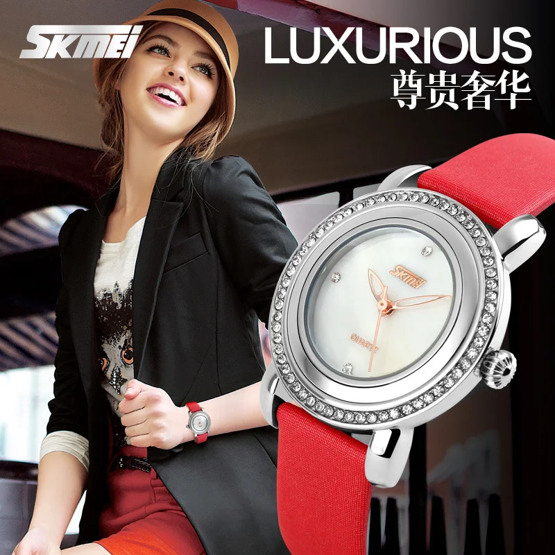 

Top Brand Luxury Fashion Ladies Watch Women Rhinestone Watches Silver Female Quartz Clock Montre Femme Relojes De Marca Mujer