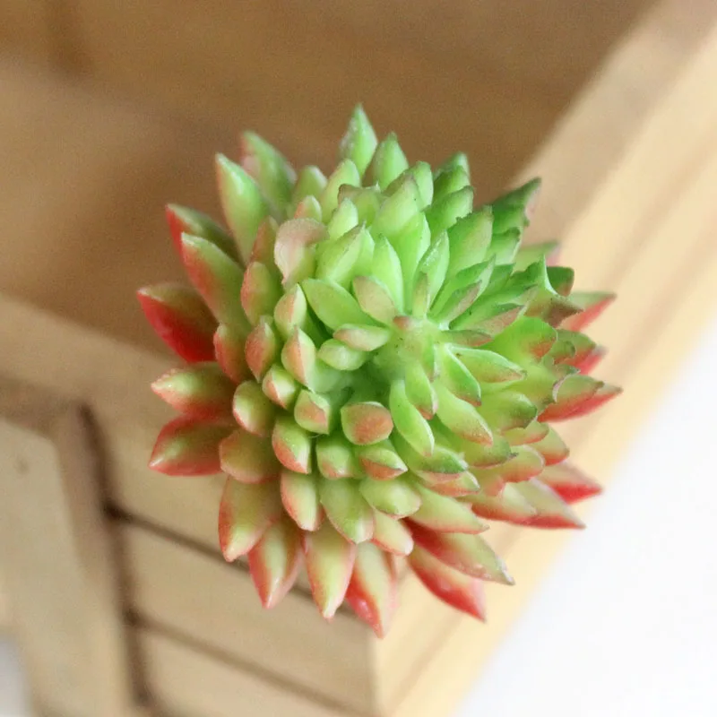 Мини Фиолетовый суккуленты цветы искусственные растения домашний сад бонсай