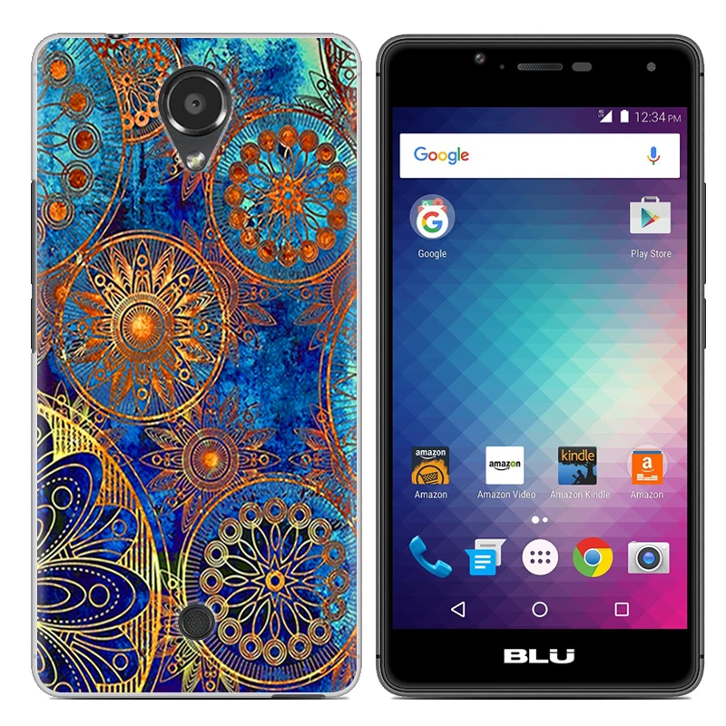 Чехол для телефона BLU R1 HD 5 дюймов милый мультяшный высококачественный мягкий ТПУ