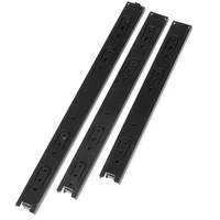 111315inches drawer slides full extension side mount runner 3 section soft close ball bearing damping buffer cabinet rails