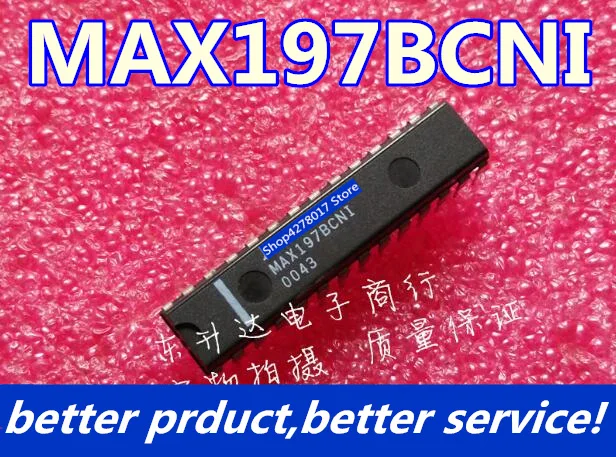Бесплатная доставка 10 шт./лот MAX197BCNI + MAX197B MAX197 DIP28 хорошее качество | Электроника