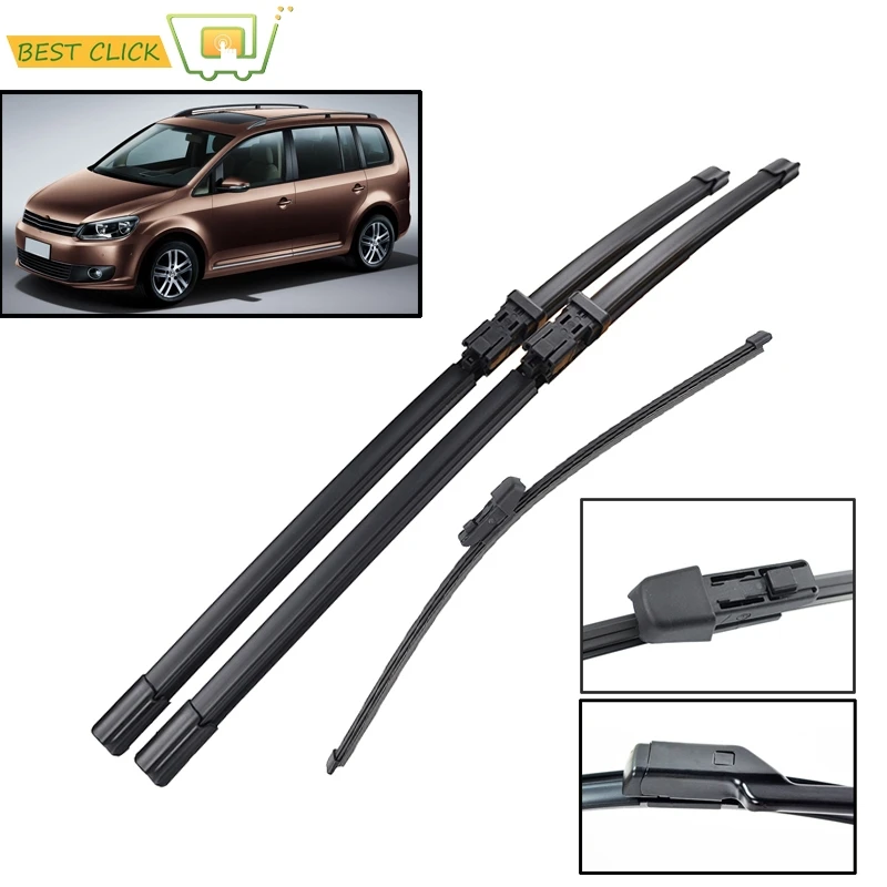 Misima лобовое стекло стеклоочистителей для VW Touran 2010 2015 2011 2012 2013 2014 переднее заднее