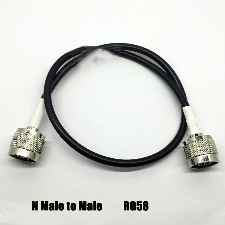 5 шт. RG58 N Штекерный соединитель коаксиальный кабель RF адаптер высокочастотный