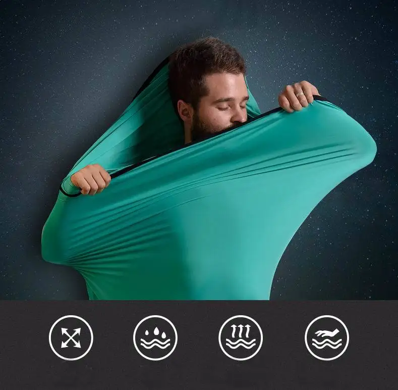 Naturehike открытый Мумия один спальный мешок лайнер супер эластичные спальные мешки кемпинг бизнес больница путешествия весна лето