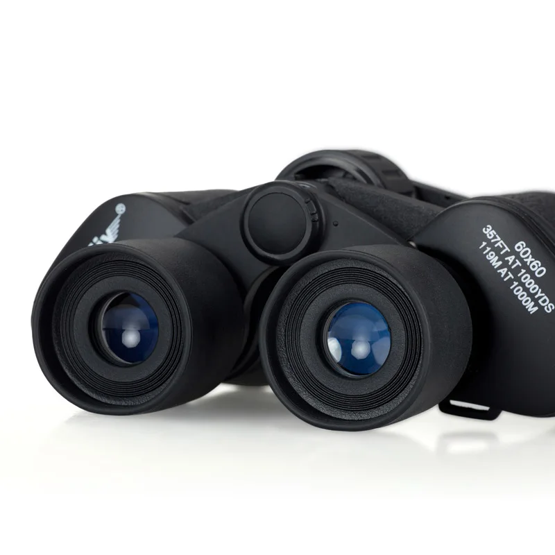 Qanliiy 60x60 60 Times HD Day Vision Power Binocular Telescope Travel Binocle Concert Necessary Prism BAK7 Outdoor Bird Watching |