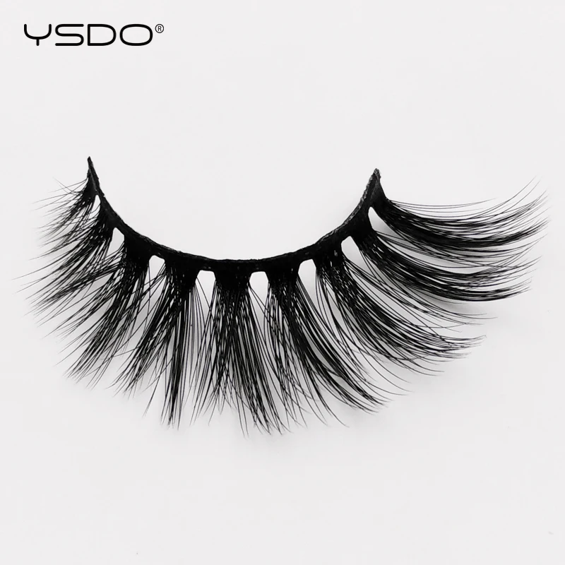 Ресницы из норки ручной работы 100% без жестокости с лотком коробки натуральные