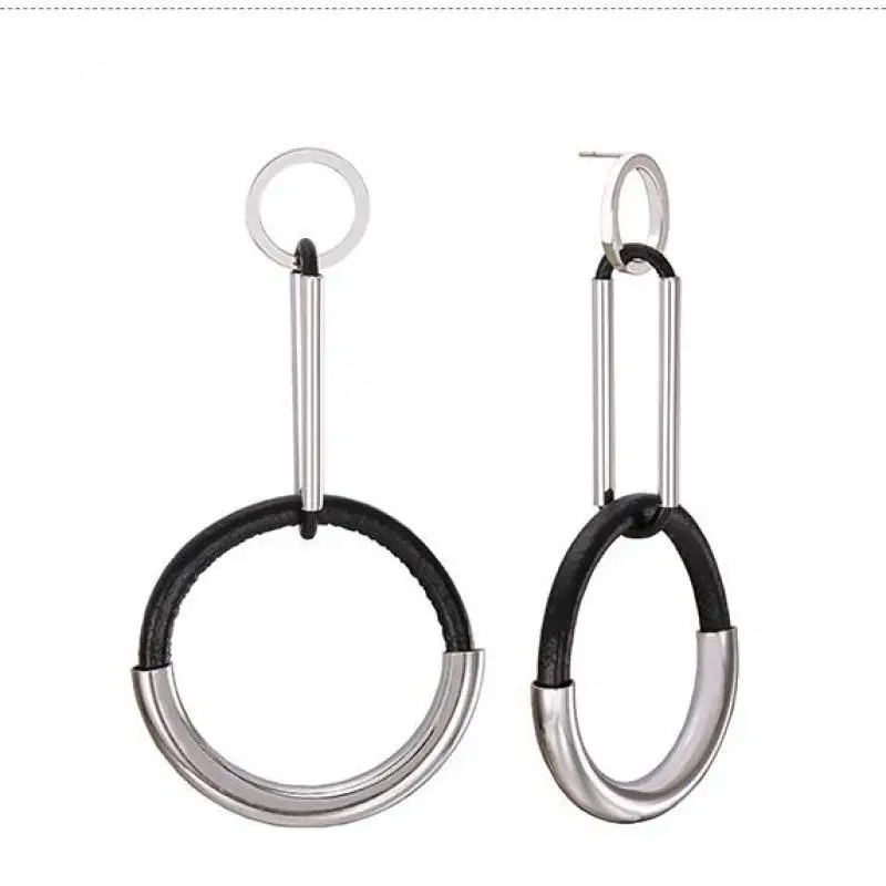 Серьги женские ассиметричные геометрические простой стиль | Украшения и