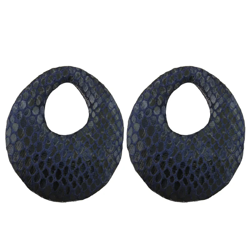 NeeFu WoFu серьга со змеями Тигровая кожа Большая длинная водяная капля большие