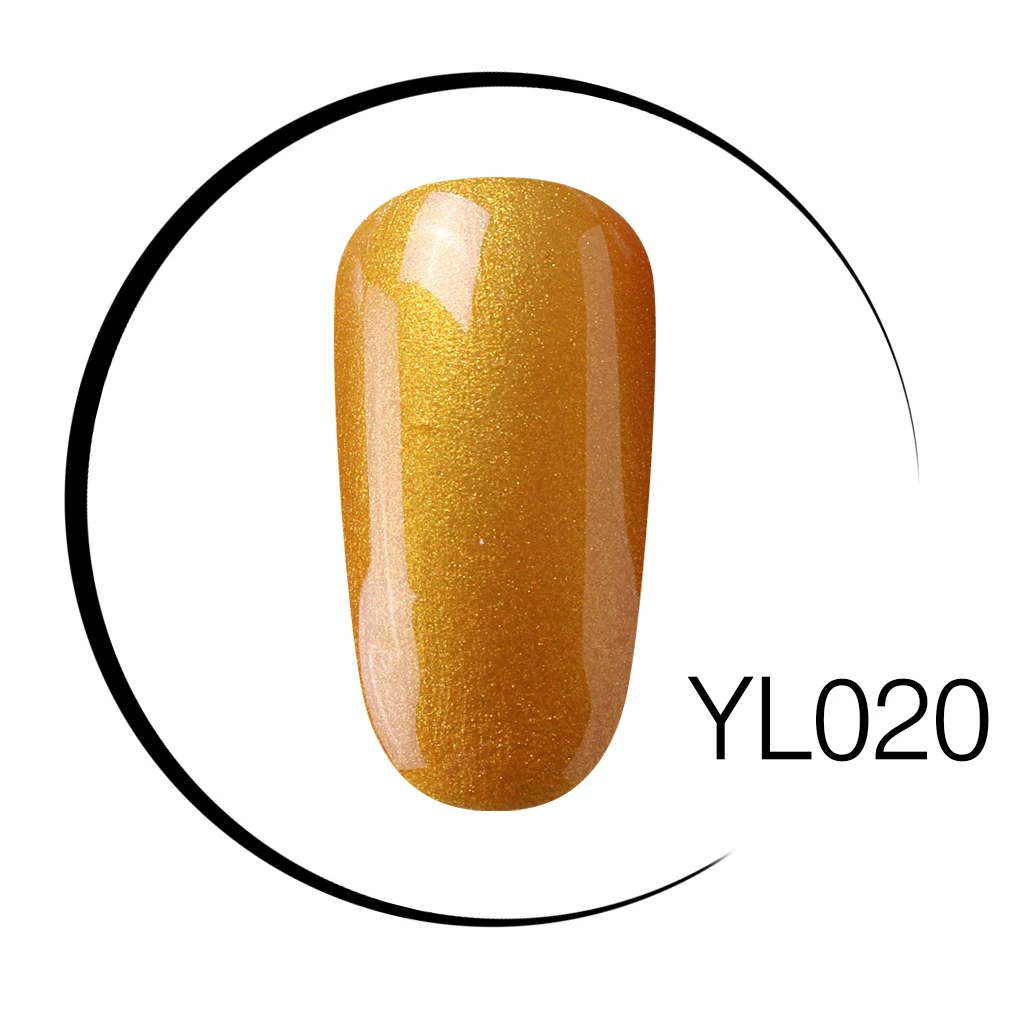 YL020 Elite99 Гель-лак для ногтей высокого качества для маникюра, салонов, 10 мл, зеленый цвет, отмачиваемый органический УФ-светодиодный Гель-лак для ногтей - Цвет: YL020