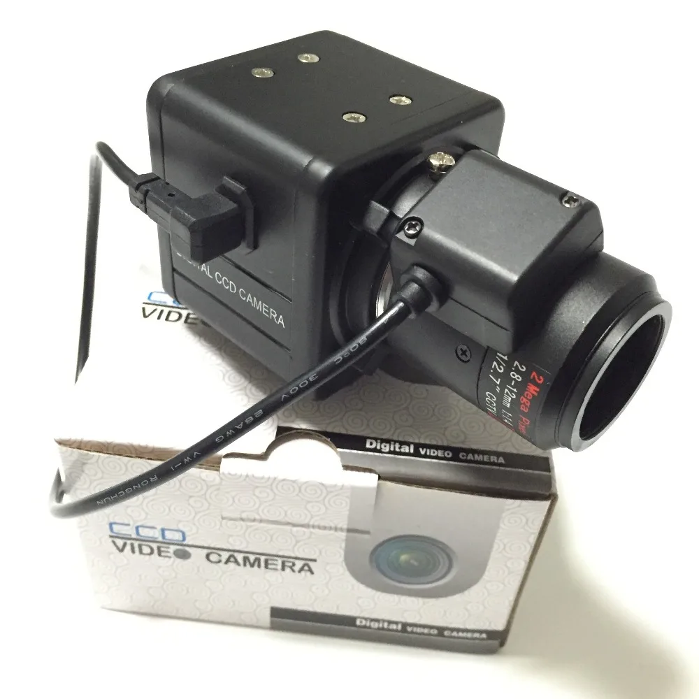 Камера Безопасности OSD Box 1/3 дюйма Sony CCD 700TVL 2 8 12 мм с автоматической радужной