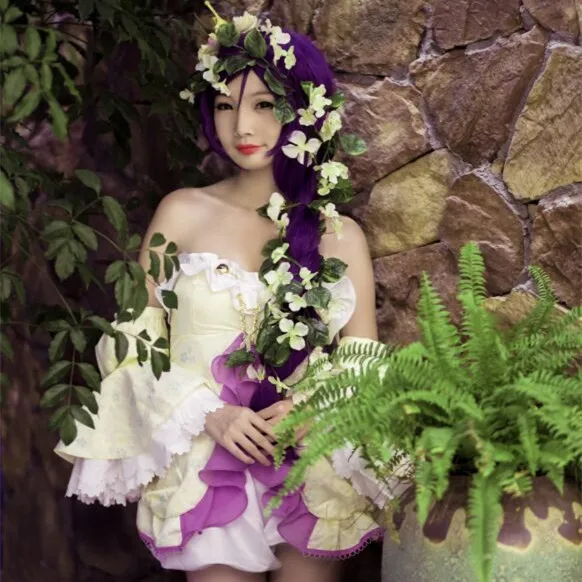 

Free shipping Hot Anime love live cosplay Tojo Nozomi cos Halloween party cartoon fairy tale Awakening cosplay female costume