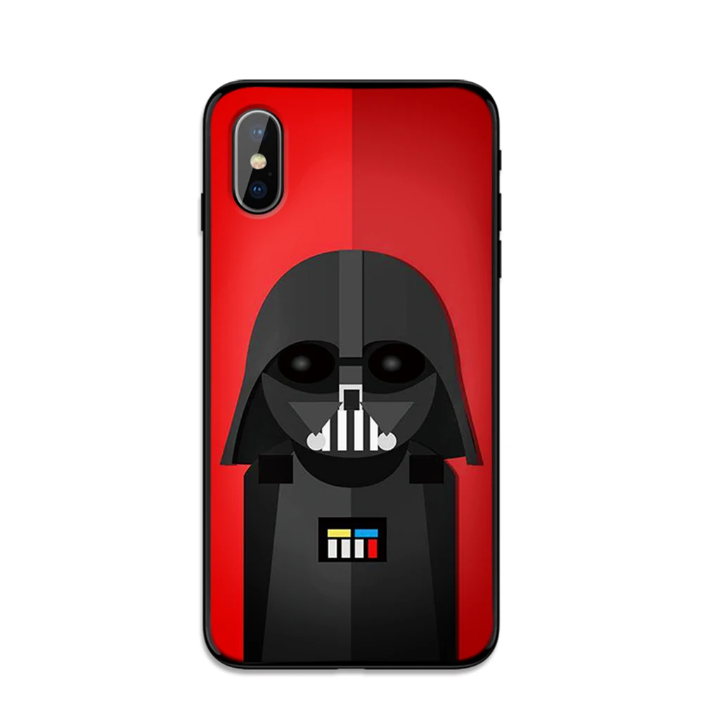 Star Wars r2d2 мягкая термополиуретановая крышка чехол для Apple iPhone 6 6S 7 8 Plus 5 5S SE X XS MAX XR