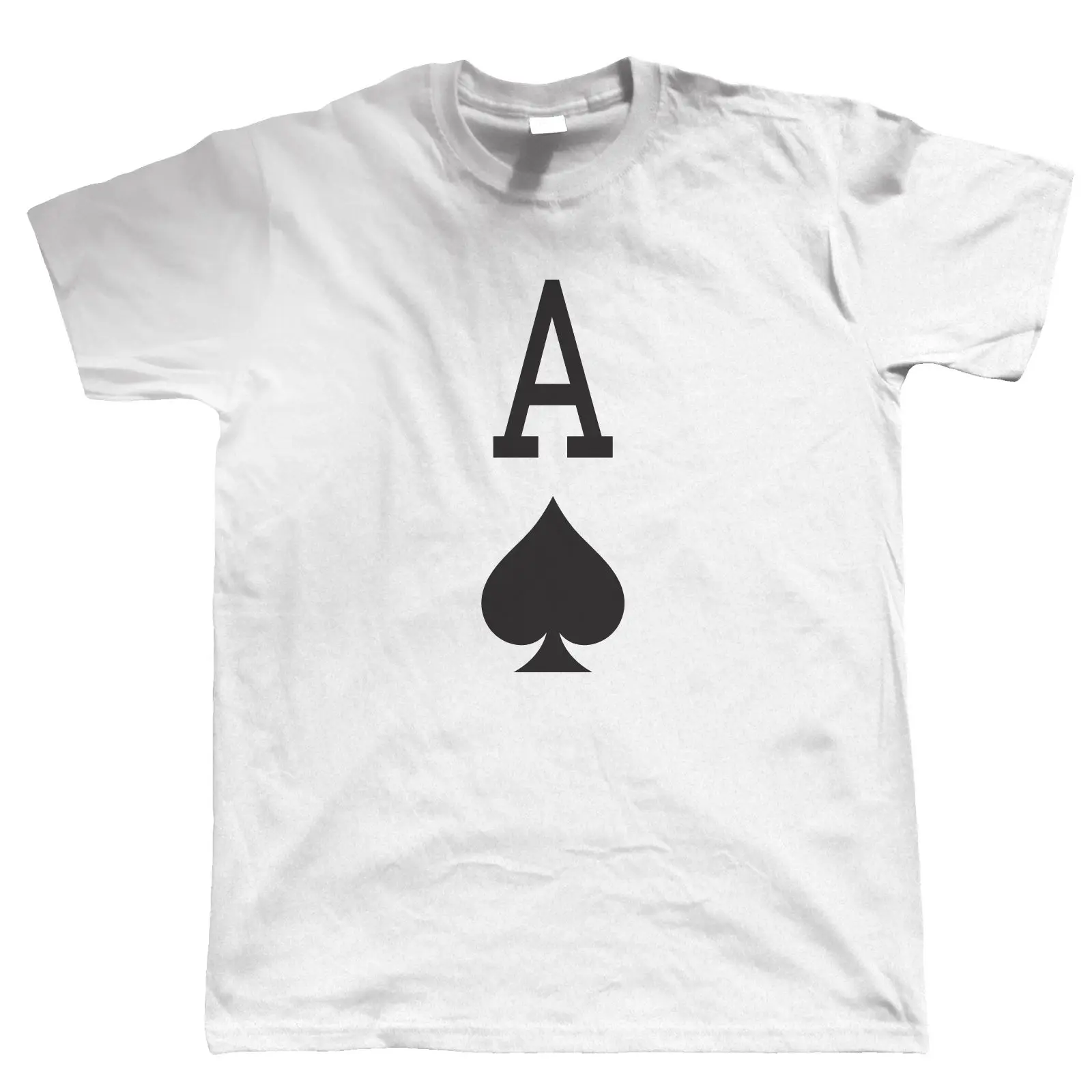 

2019 Hot sale 100% cotton Ace of Spades Biker or Hot Rod T Shirt