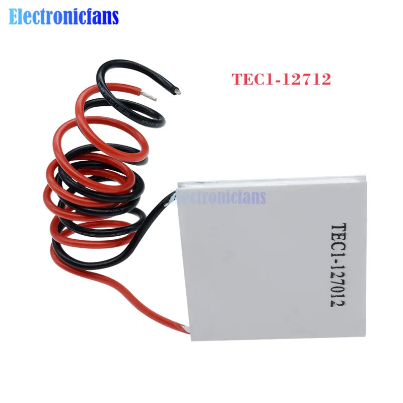 TEC1-12712 TEC1-12703 12705 12706 12709 12710 12712 12715 SP1848-27145 Термоэлектрический охладитель Пельтье 12V 5A клетки Пельтье Elemente модуль - Цвет: TEC1-12712