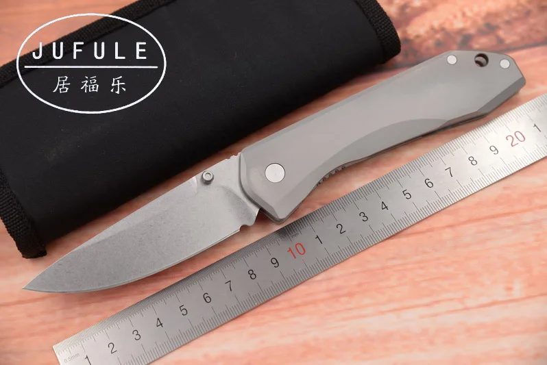 JUFULE сделано 761 шарикоподшипник S35vn TC4 титановая ручка Складной Тактический Карманный Походный охотничий Открытый EDC инструмент кухонный нож