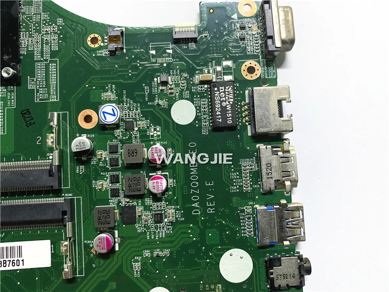 Материнская плата NBMN211001 для ноутбука Acer V3-472 E5-471 материнская DA0ZQ0MB6E0 со
