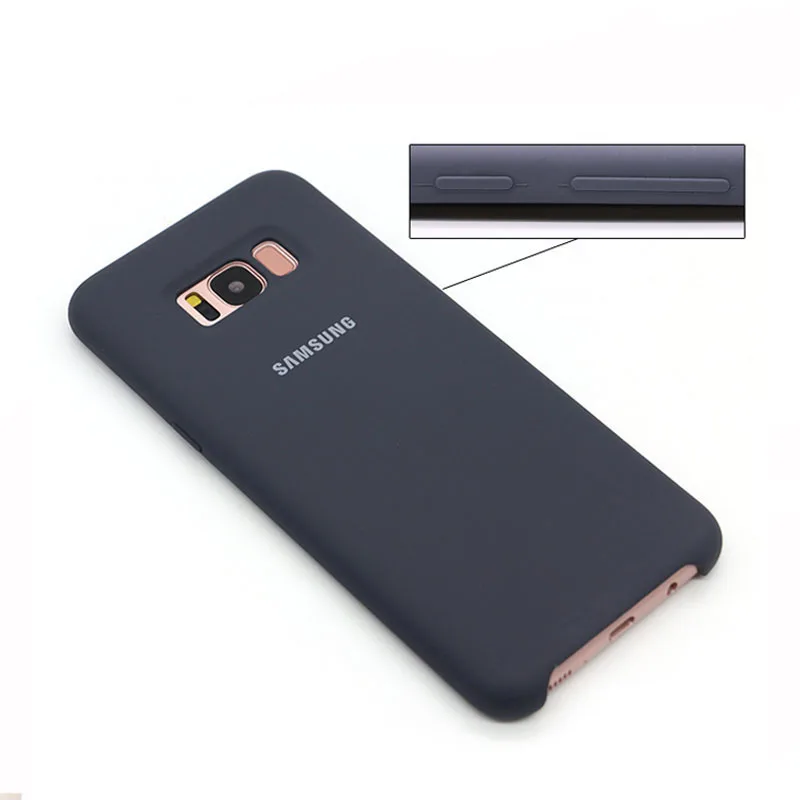 чехол 100% оригинальный силиконовый для Samsung Galaxy S8 PLUS + g9550 9500 защита от EF PG950 износа 6
