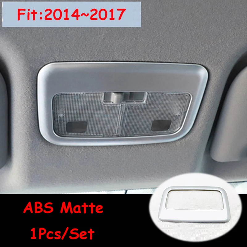 Для Toyota Vios/Yaris седан 2014 2015 2016 ABS Матовый спереди чтение абажур панель Крышка