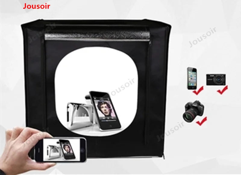LED studio set 60 см Профессиональный световой короб для фотосъемки простой портативный