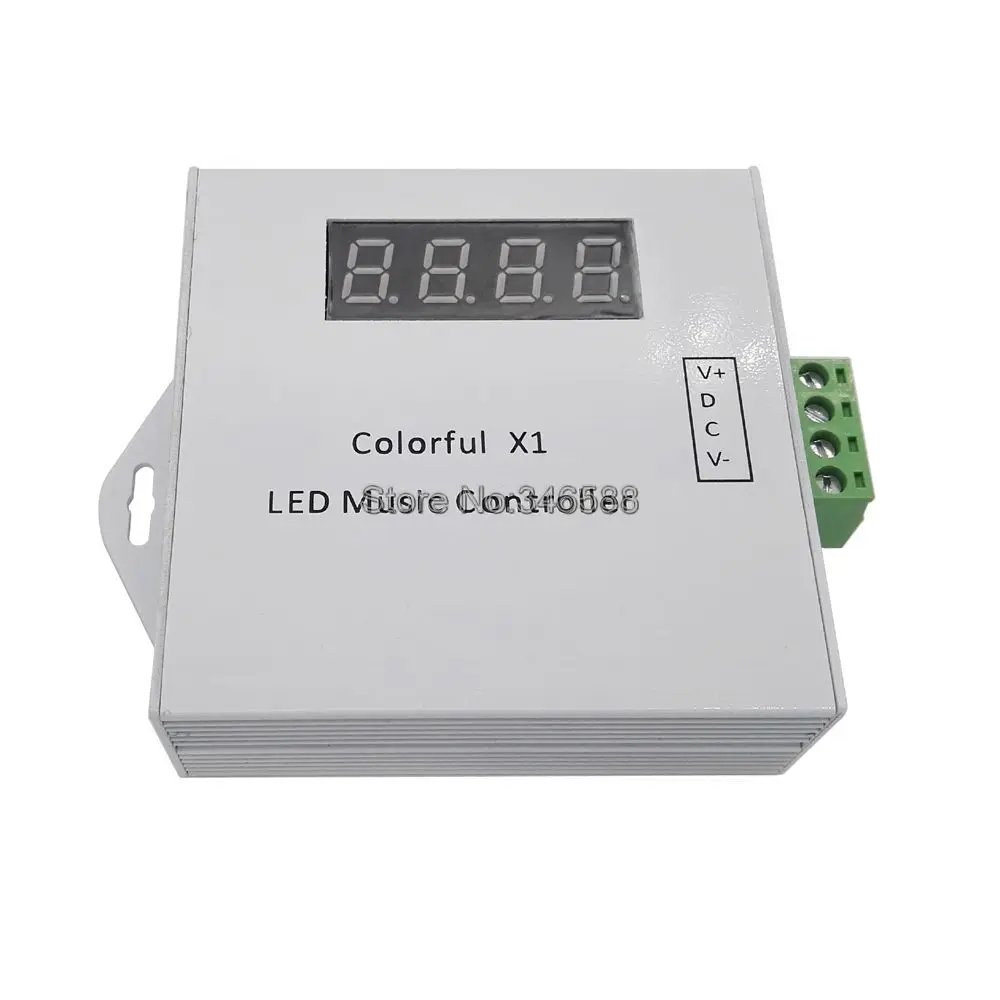 DC5V 12В 24В 18А цветной X1 WS2811/WS2812B/6812/1903 Волшебный сон светодиодный контроллер 600